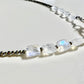 Pyrite & Moonstone Toggle Necklace