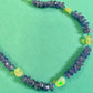 Tanzanite & Opal Bead Necklace