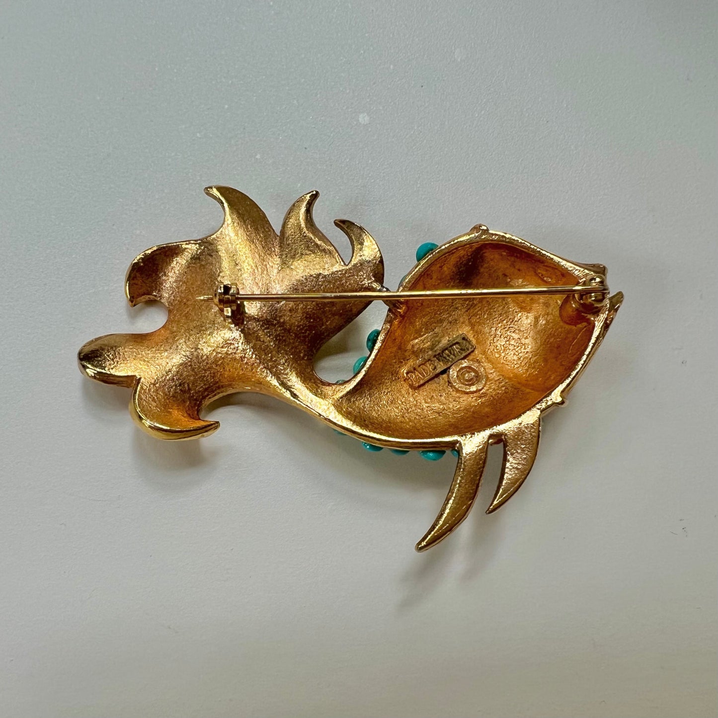 Vintage Pade Vavra Goldfish Brooch