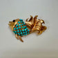 Vintage Pade Vavra Goldfish Brooch
