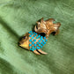 Vintage Pade Vavra Goldfish Brooch