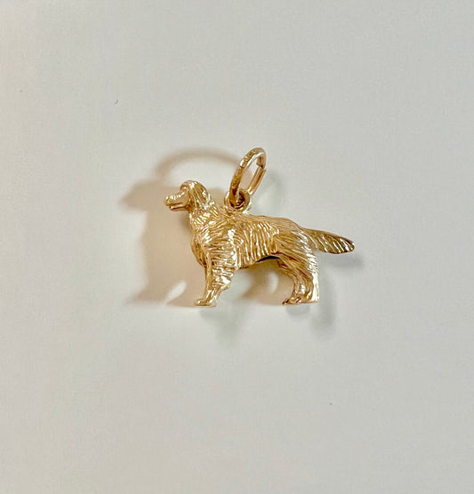 Golden Retriever Charm