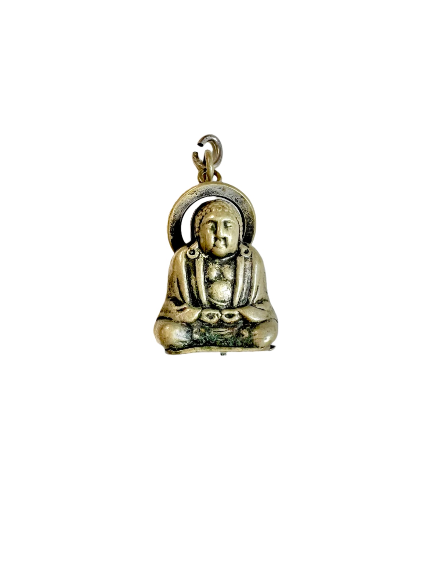 brass Buddha poison charm / pendant