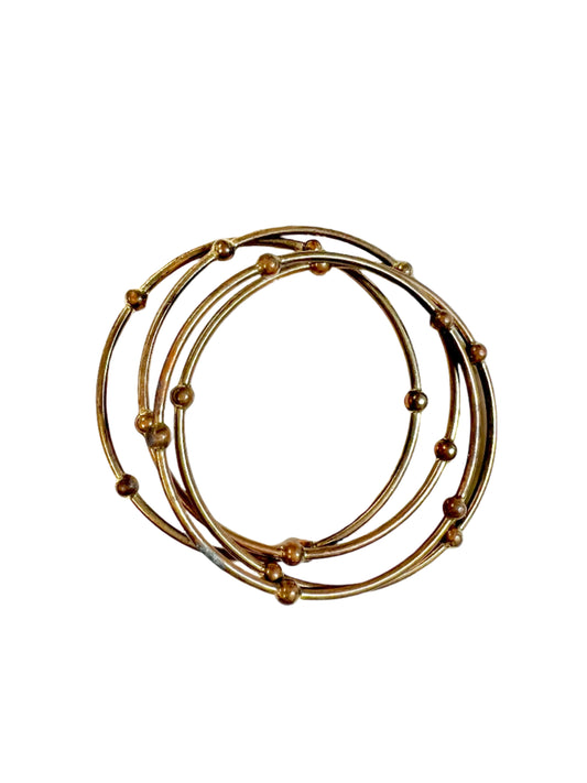 Brassy Bangle Set