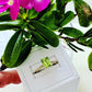 Lime Green Tourmaline Ring