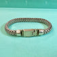 Heavy Weave Silver Bracelet