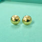 Hammered Dome Earrings