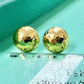 Hammered Dome Earrings