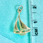 14kt Sailboat Charm