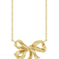Bow Necklace