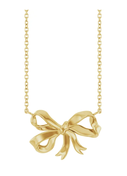 Bow Necklace