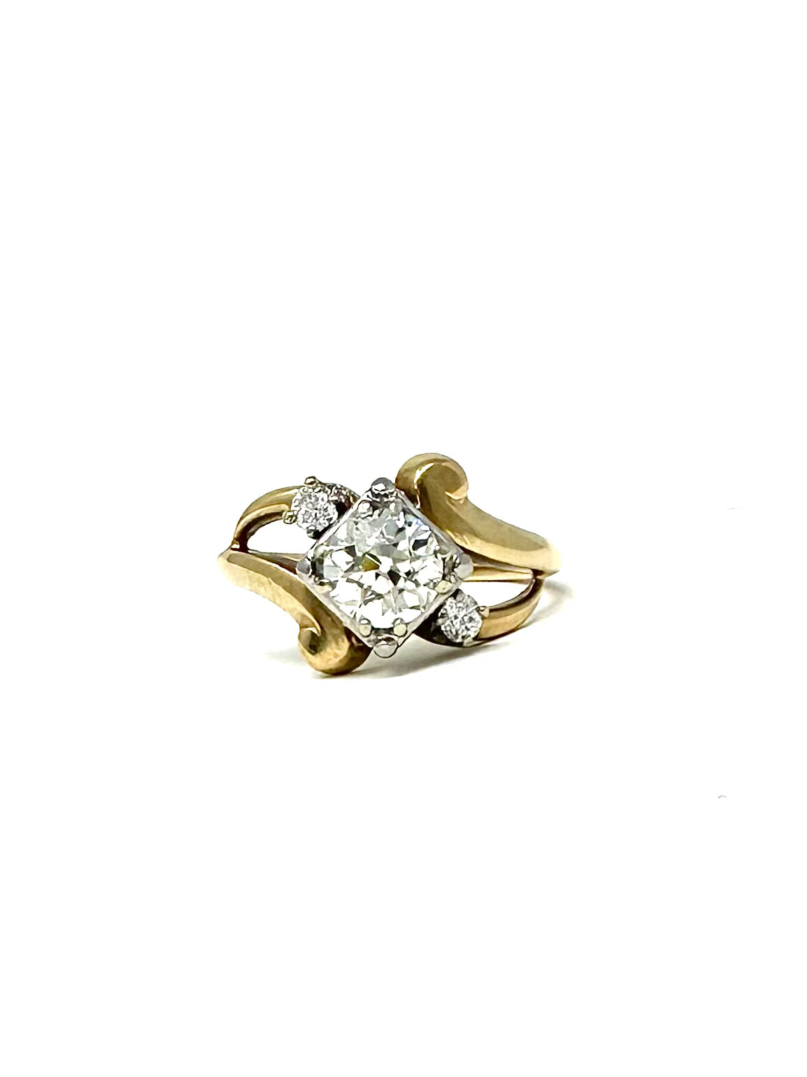 Vintage Jabel Diamond Engagement Ring