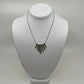 Rhinestone Fringe Necklace