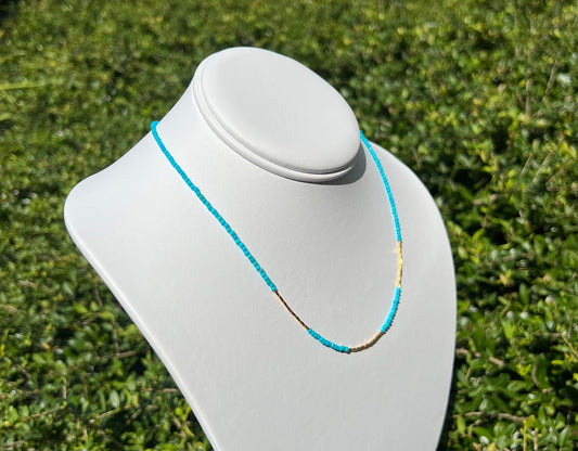 Sleeping Beauty Turquoise Bead Chain
