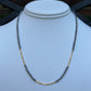 Smoky Diamond Bead Chain