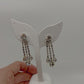 Vintage Rhinestone Drop Earrings