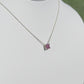 California Pink Tourmaline Necklace