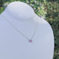 California Pink Tourmaline Necklace
