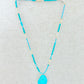 Sleeping Beauty Turquoise and Opal Necklace
