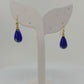 Lapis Lazuli Drop Earrings