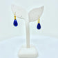 Lapis Lazuli Drop Earrings