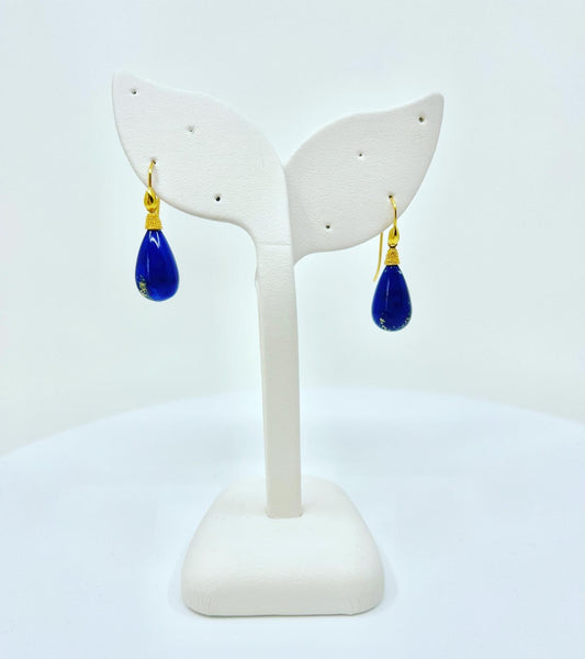 Lapis Lazuli Drop Earrings