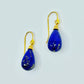 Lapis Lazuli Drop Earrings