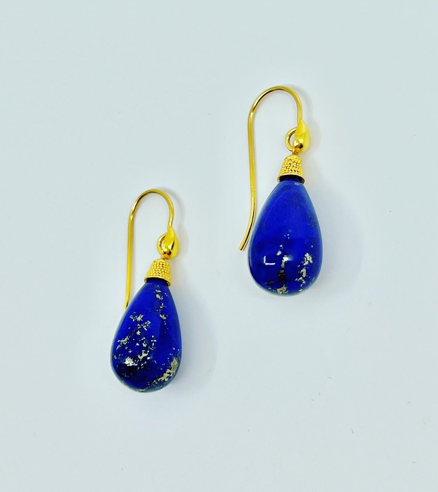 Lapis Lazuli Drop Earrings