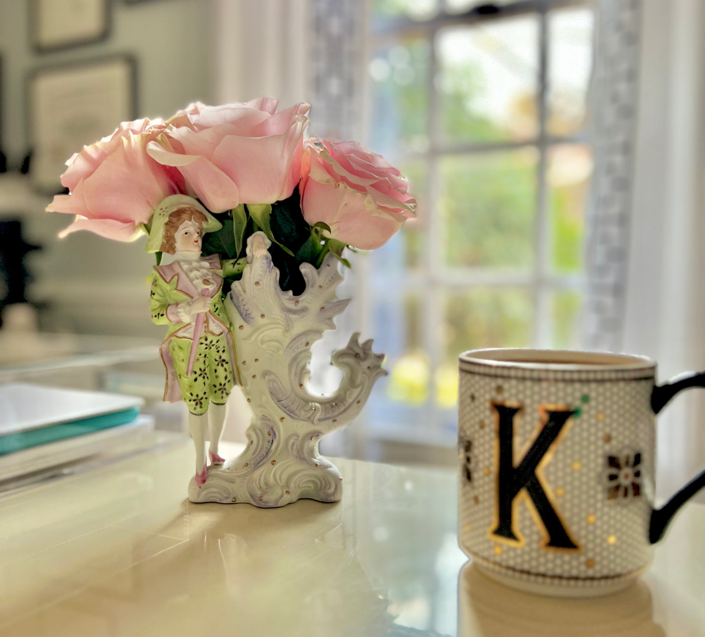 Occupied Japan Porcelain Vase