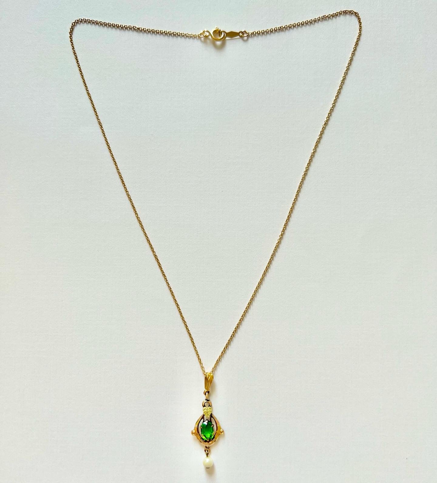 Antique Lavaliere Necklace