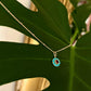 Mozambique Garnet & Turquoise Pendant